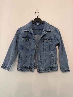 Cat & Jack Light Blue Denim Jacket Sz L